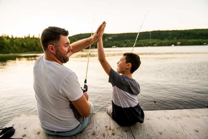 Simple Payment Plan Father and Son